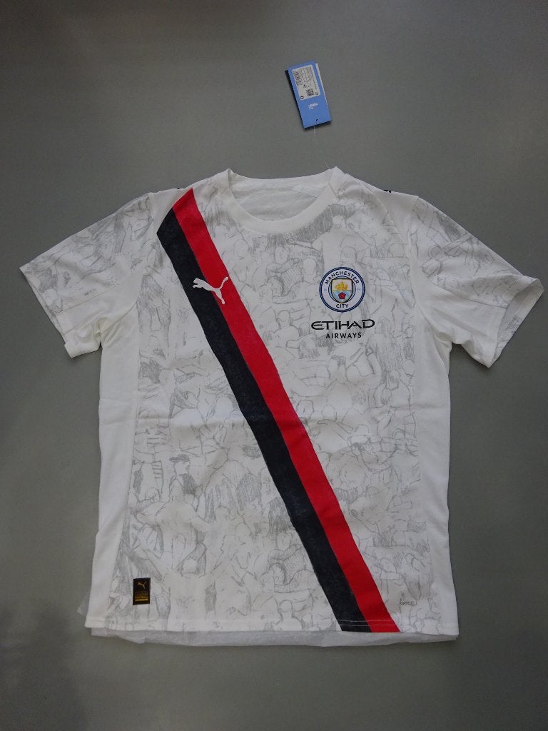 Voetbalshirt Manchester City Club World Cup 2025 Maat L, Wit, Nieuw, Ophalen of Verzenden, Voetbal