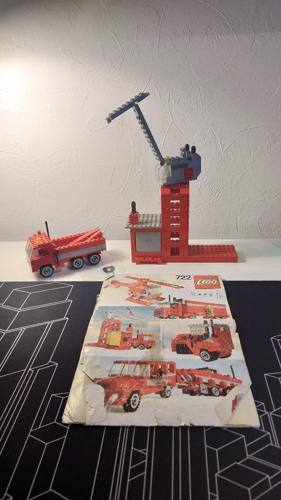 Lego Technic 722 Universal Building Set, Gebruikt, Lego, Compleet, Ophalen of Verzenden
