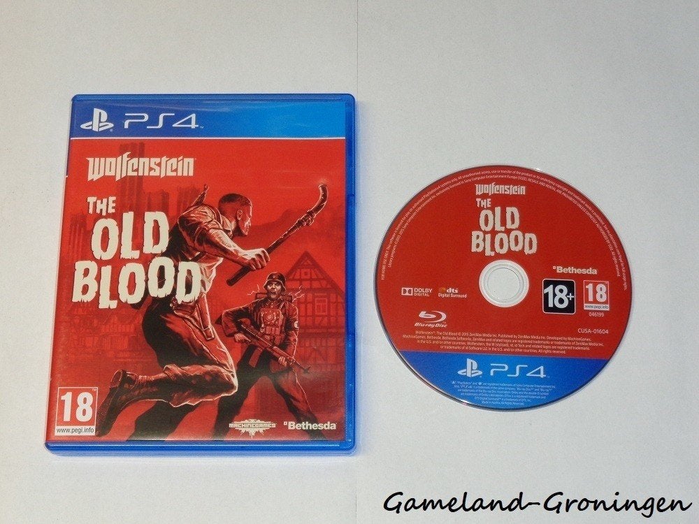 Wolfenstein The Old Blood (PS4), Gebruikt, Vanaf 18 jaar, -, -