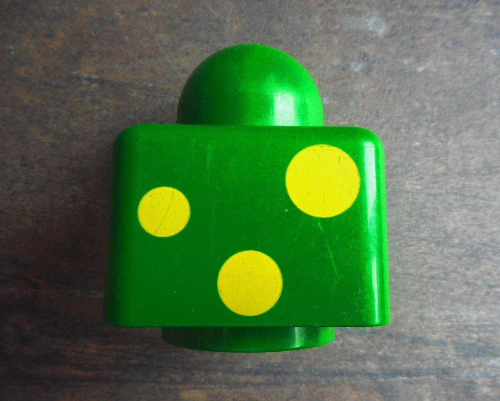 Lego Primo Brick 1x1 with Print (zie foto's), Ophalen of Verzenden, Gebruikt, Losse stenen, Lego Primo