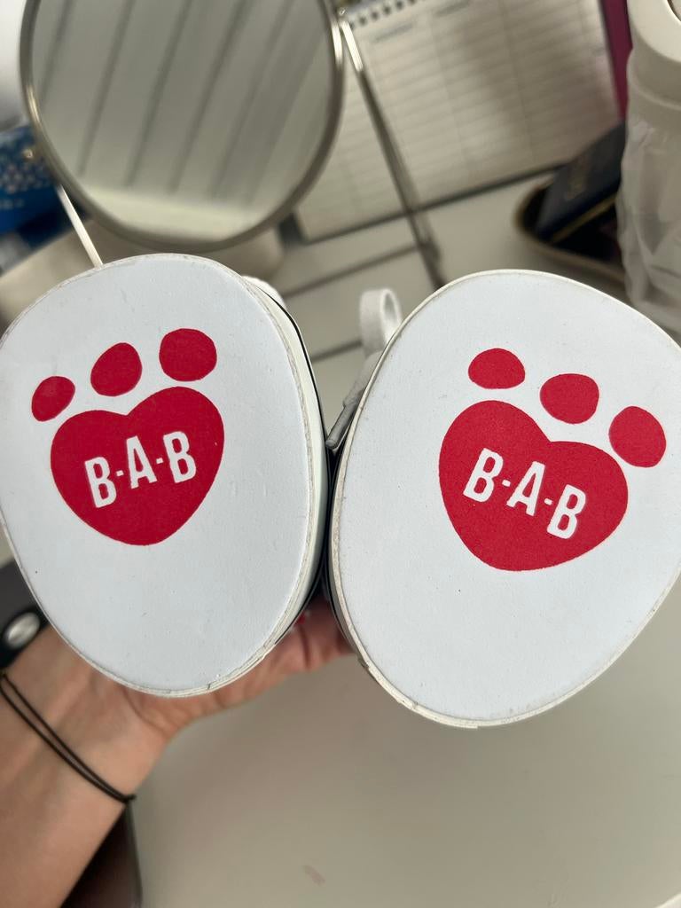 Build-a-Bear Schoenen Zwart Wit Sneakers, Ophalen of Verzenden, Zo goed als nieuw, Jongen of Meisje