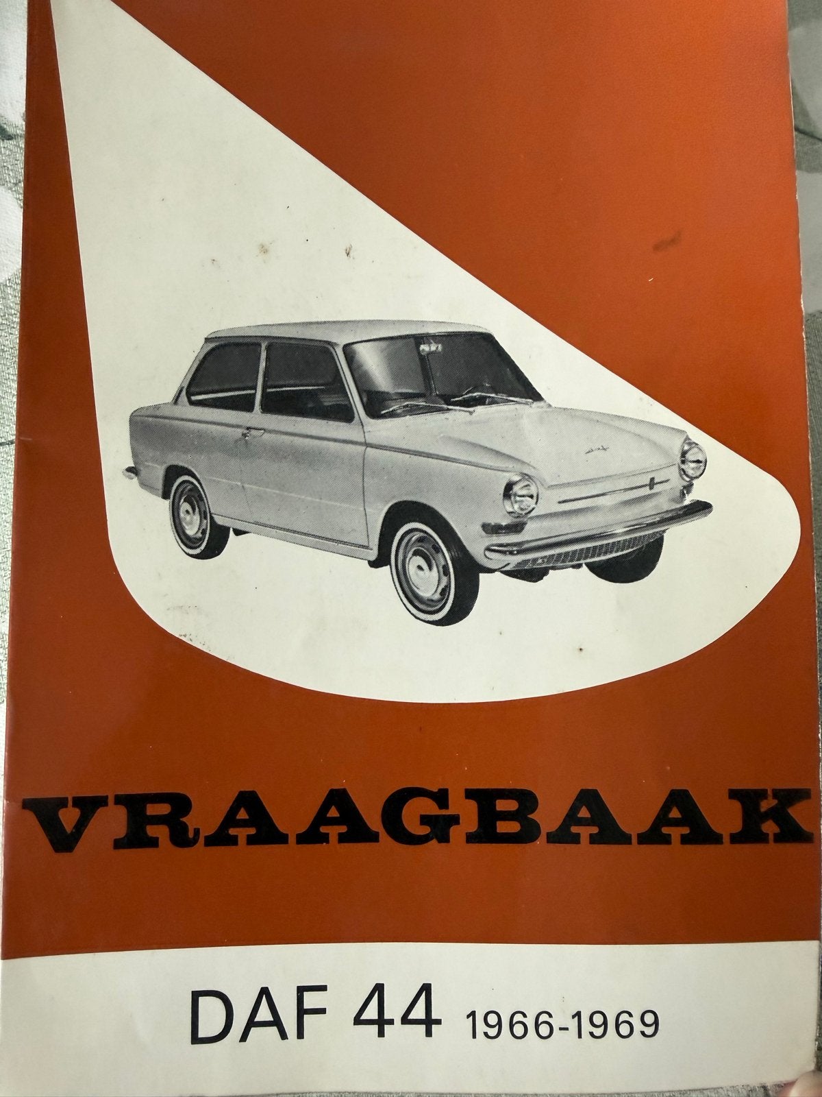 Vraagbaak DAF 44 (1966-1969) - Piet Olyslager, Ophalen of Verzenden, Gelezen, Overige merken