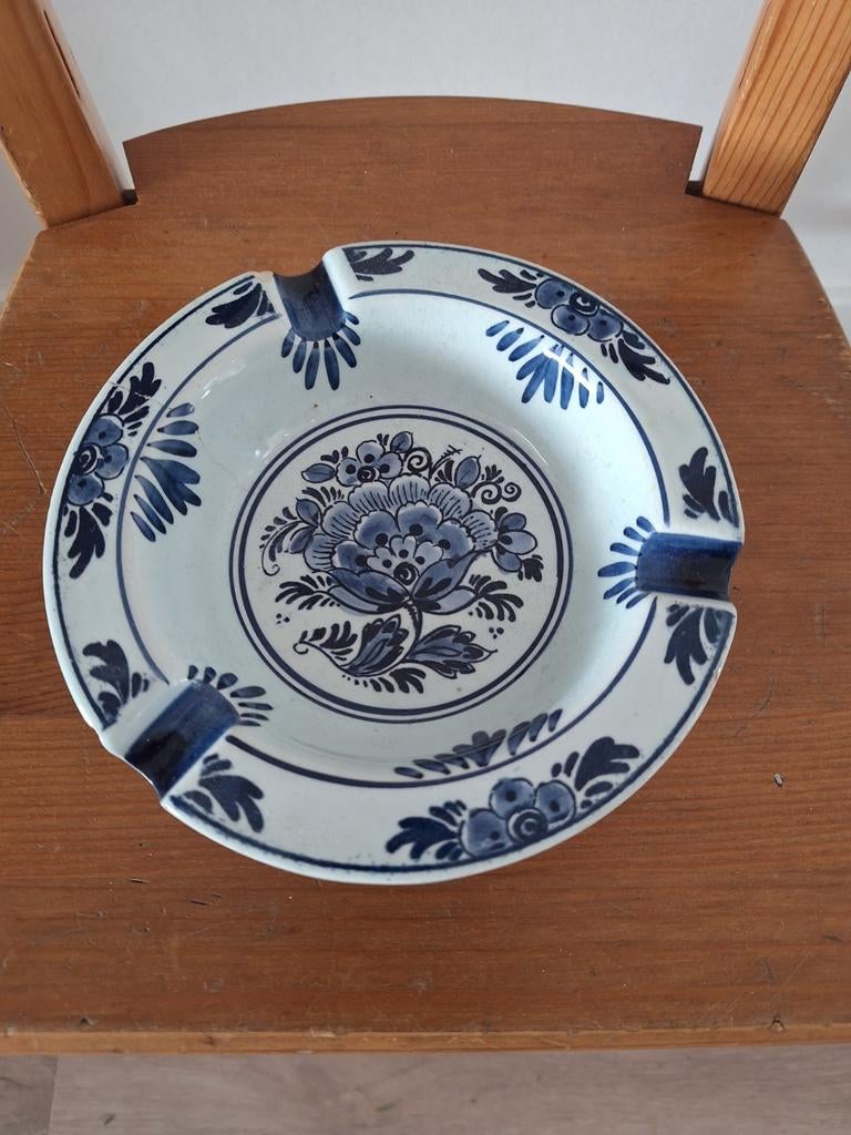 Te koop Delfts Blauwe asbak, Ophalen of Verzenden