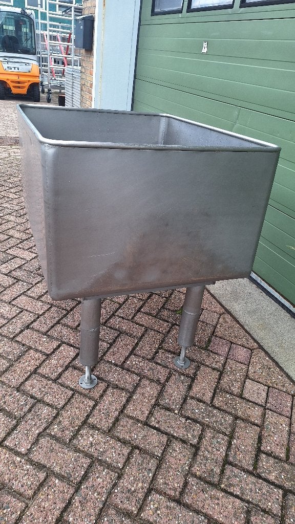 RVS Waterbak Vleesbak Visbak 400 Liter, Ophalen, Gebruikt, RVS, Industriepark 2a 9351PA Leek