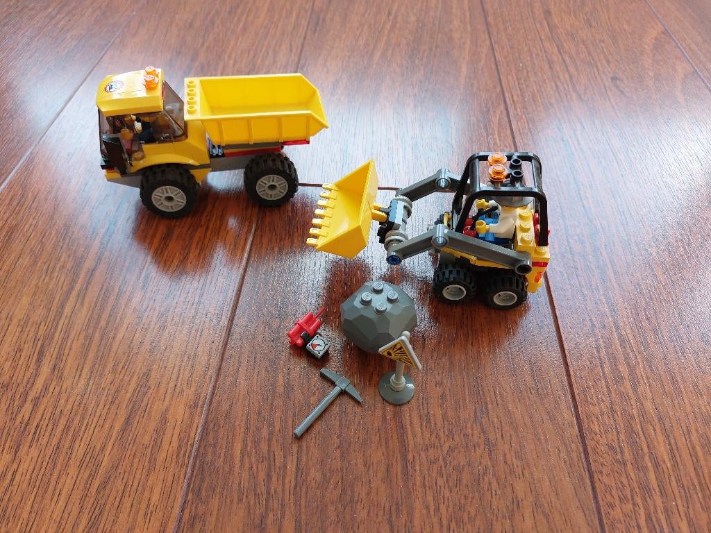Lego city kiepwagen met laadschop 4201, City, Compleet, Lego, Ophalen of Verzenden