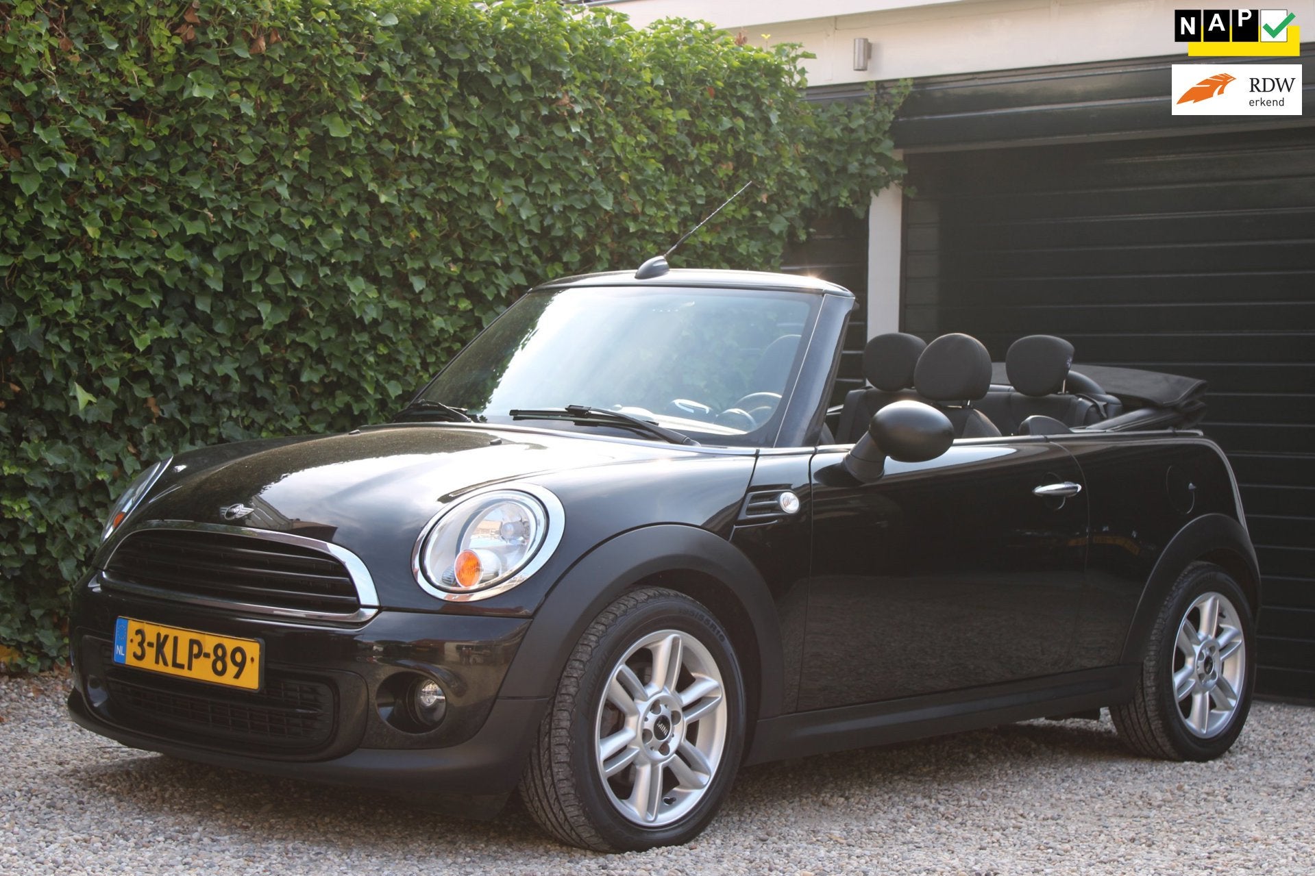 Mini Cabrio 1.6 One Businessline | Airco | Cruise control |, Auto's, Mini, Voorwielaandrijving, Stof, Gebruikt, 4 cilinders