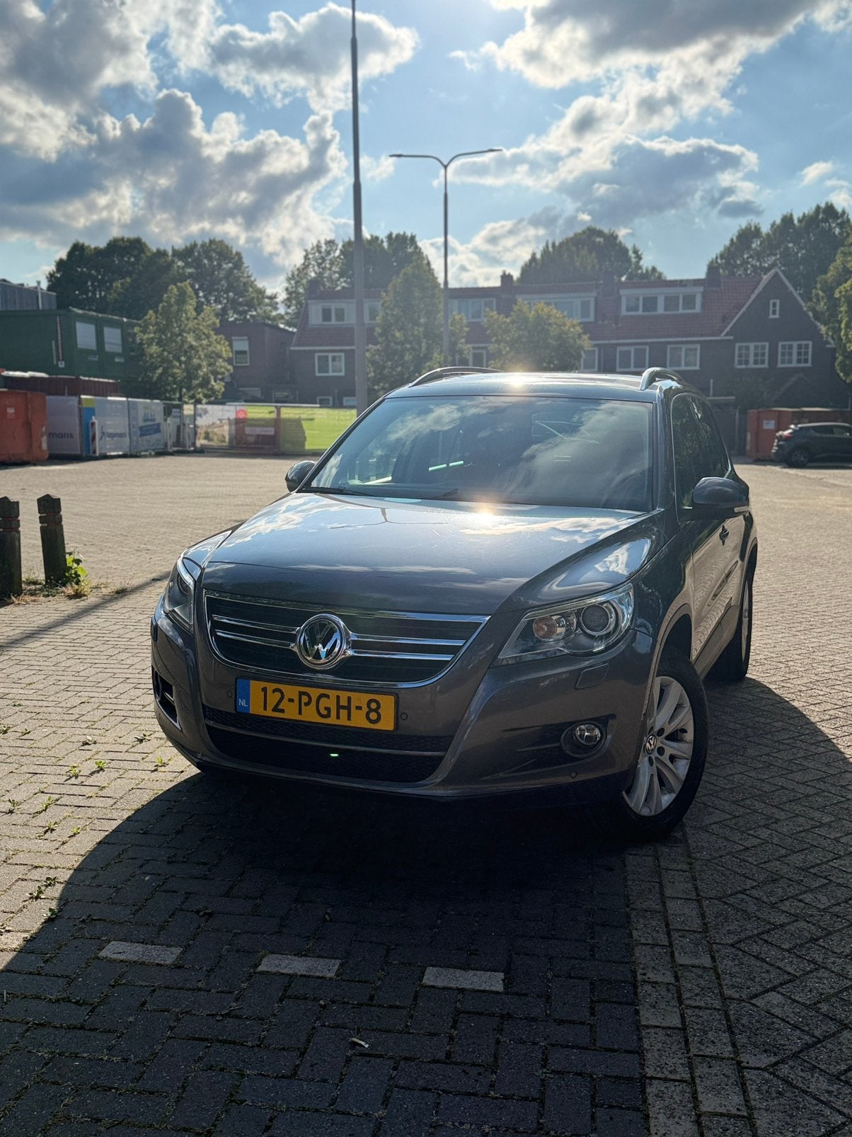 Volkswagen Tiguan 2.0 TSI 125KW 4MOTION DSG 2011 Grijs, Auto's, Automaat, 4 cilinders, 1984 cc, Origineel Nederlands