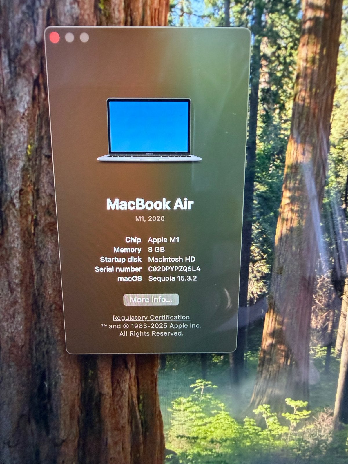 Foto 5 van MacBook Air M1 2020 – 13”, 256GB, 8GB RAM