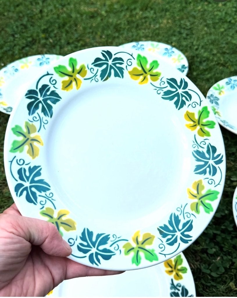 Borden Sarreguemines france, stukprijs, Antiek en Kunst, Antiek | Servies los, Ophalen of Verzenden