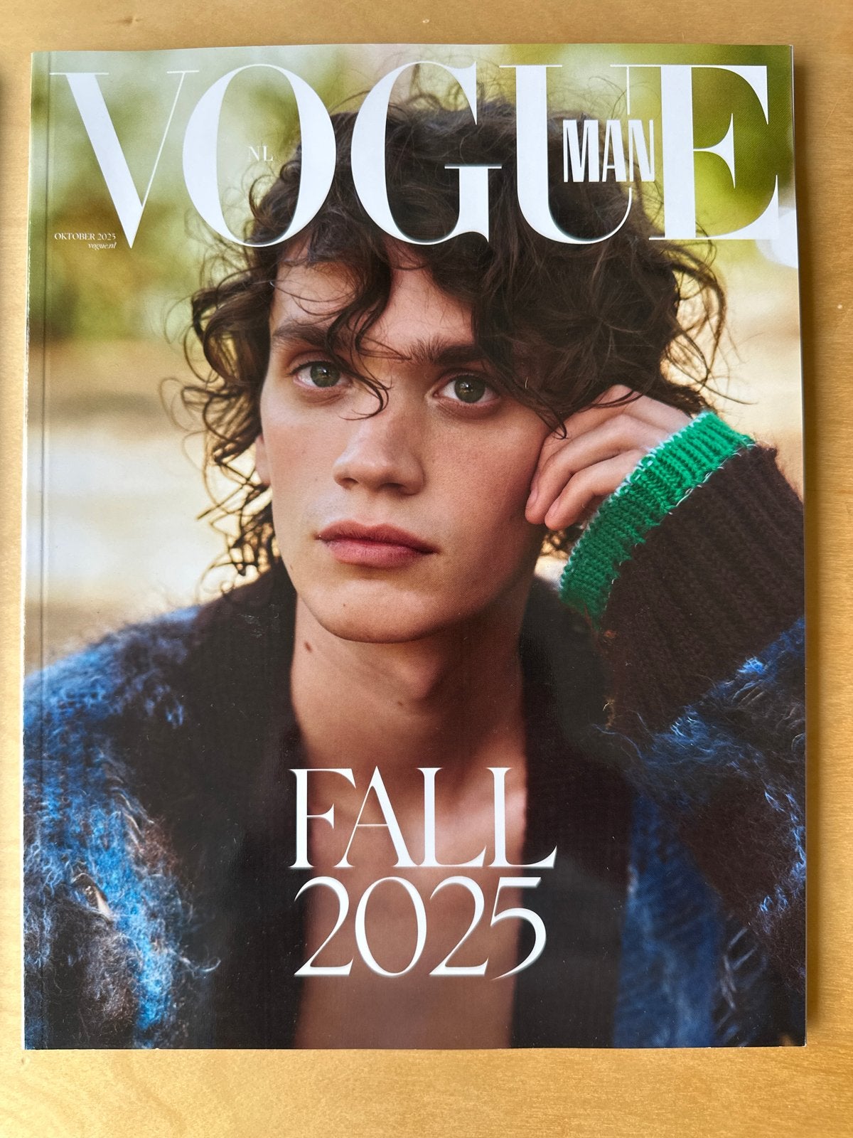 Vogue Man NL - Oktober 2025 editie, Ophalen of Verzenden, Zo goed als nieuw, Glossy