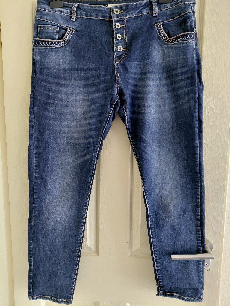 Spijkerbroek XXL, Blauw, Overige jeansmaten, Ophalen of Verzenden, Zo goed als nieuw