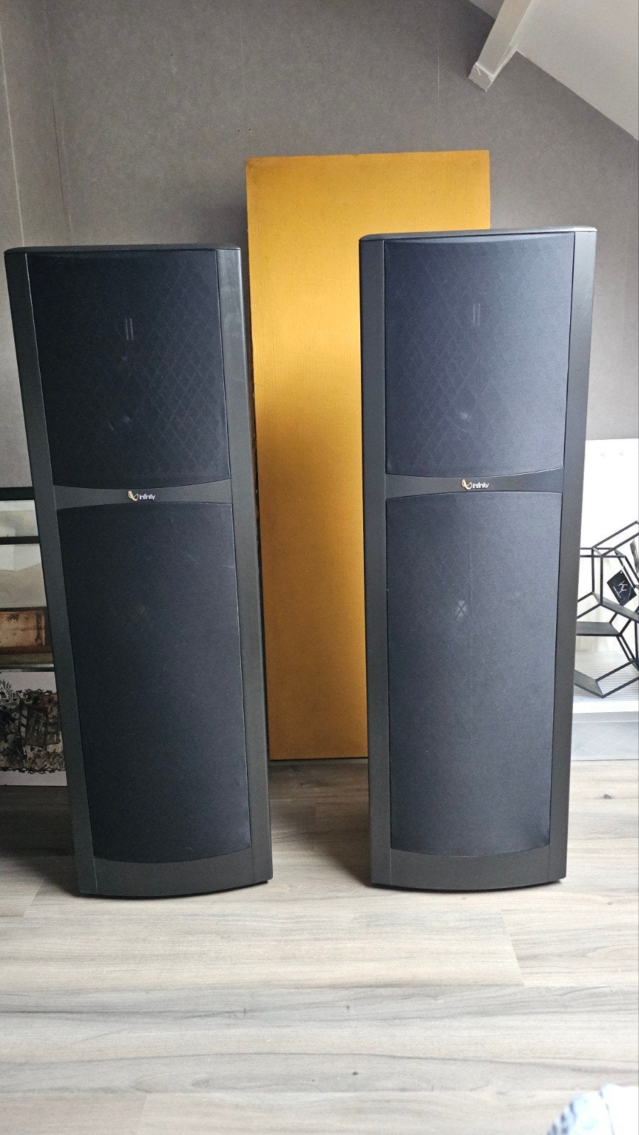 Infinity Kappa 90, Audio, Tv en Foto, Luidsprekers, Ophalen, 120 watt of meer, Front, Rear of Stereo speakers, Overige merken