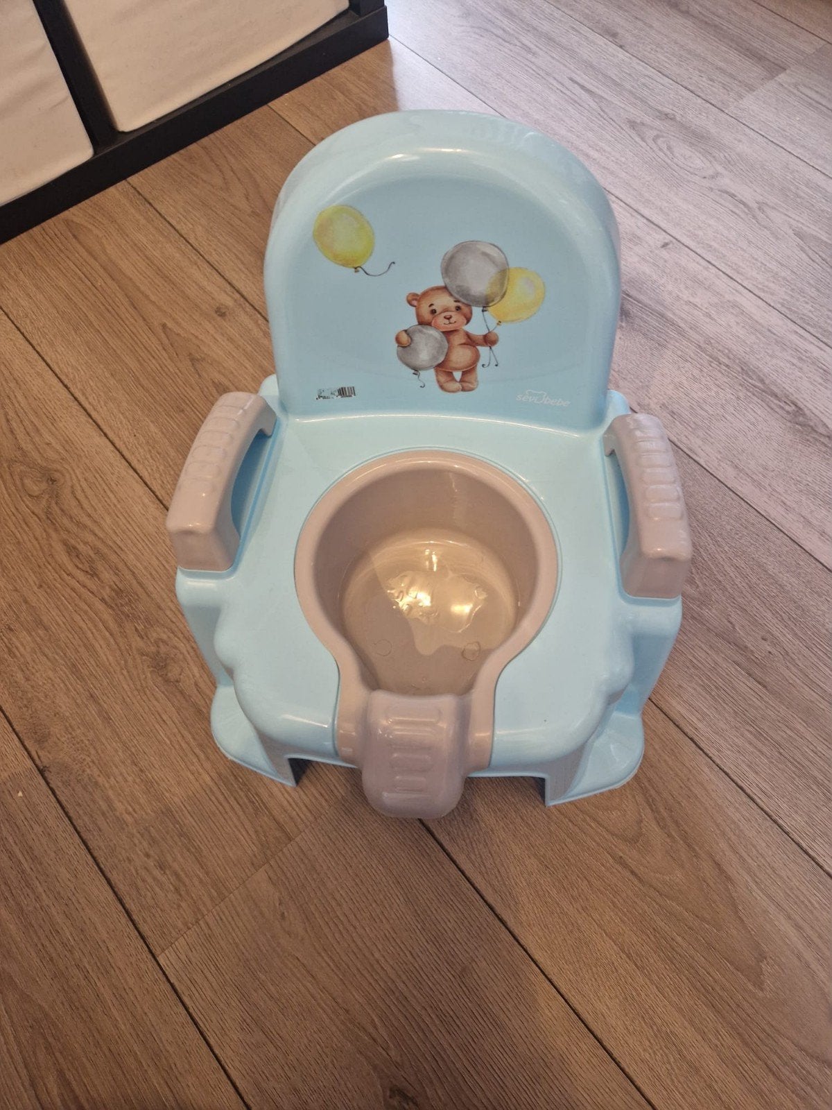 Schattig en stevig plaspotje met beertje, Ophalen of Verzenden, Gebruikt