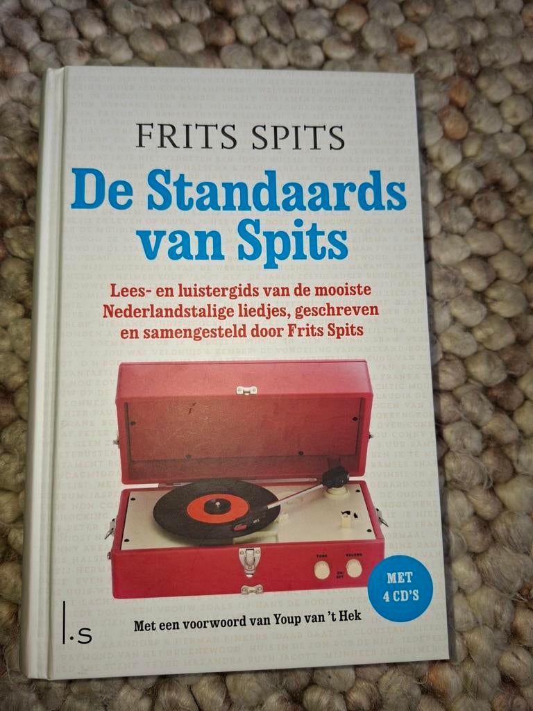 Frits Spits - De Standaards van Spits met 4 cd's, Boeken, Ophalen of Verzenden