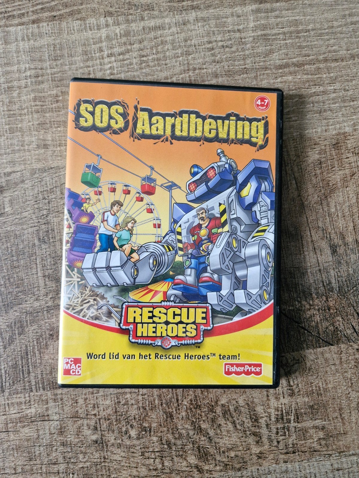 SOS Aardbeving - Rescue Heroes PC/MAC CD-ROM, Ophalen of Verzenden, Zo goed als nieuw
