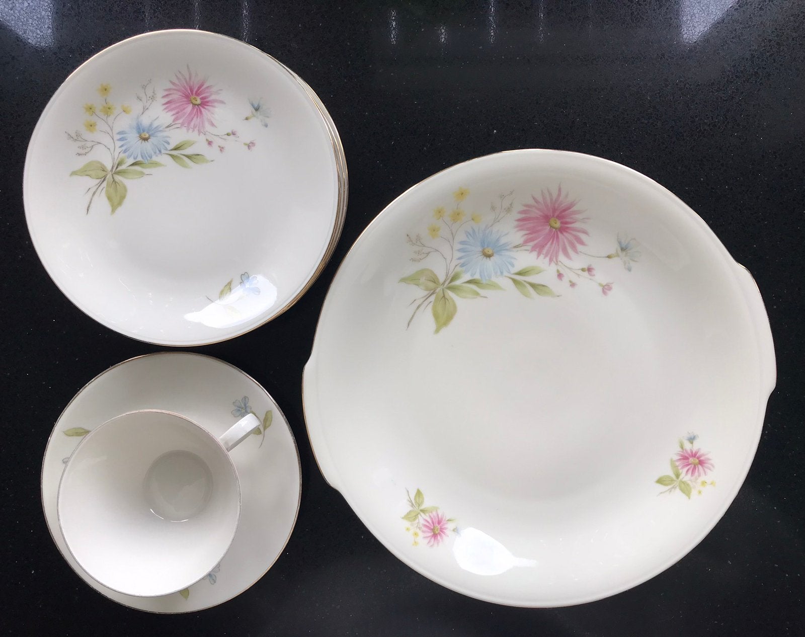 Bavaria gebakset (7-delig), Antiek en Kunst, Antiek | Servies compleet, Ophalen of Verzenden