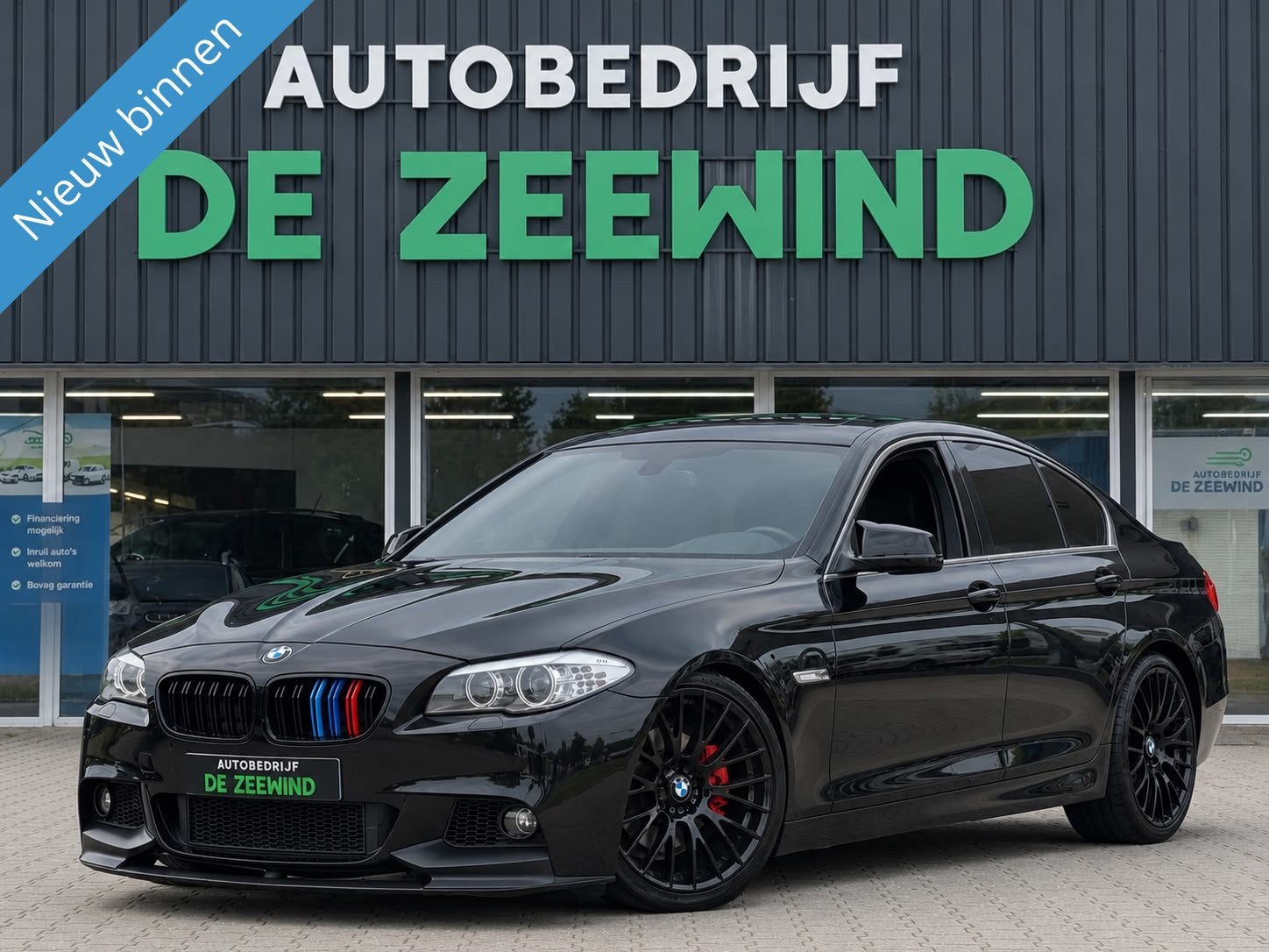 BMW 5-serie 523i High Executive|Navi|Rijklaar, Achterwielaandrijving, Gebruikt, 2000 kg, Bedrijf