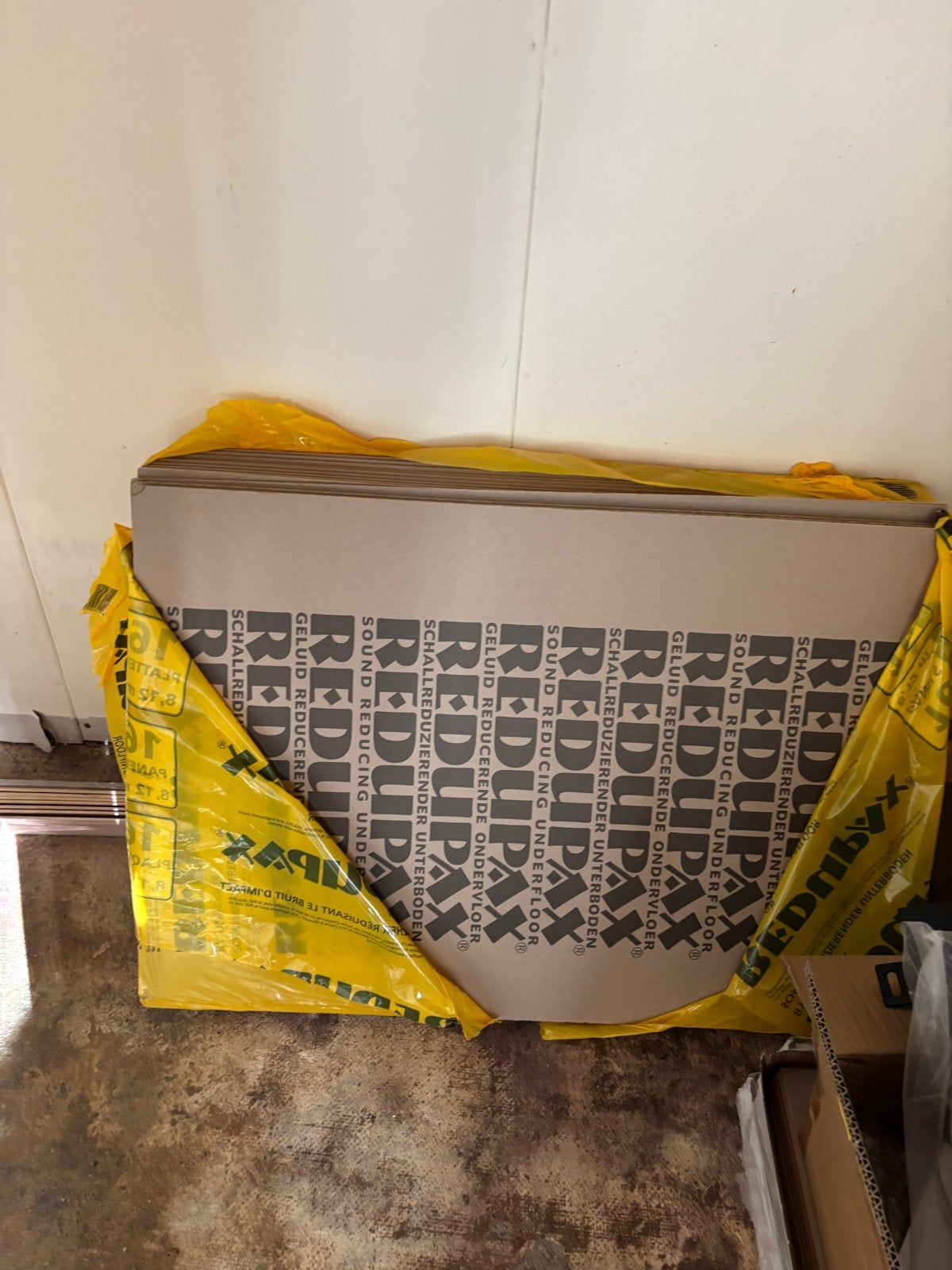 Redupax ondervloerplaten - Geluidsreducerend, 30 cm of meer, 50 tot 150 cm, Overige typen, Nieuw