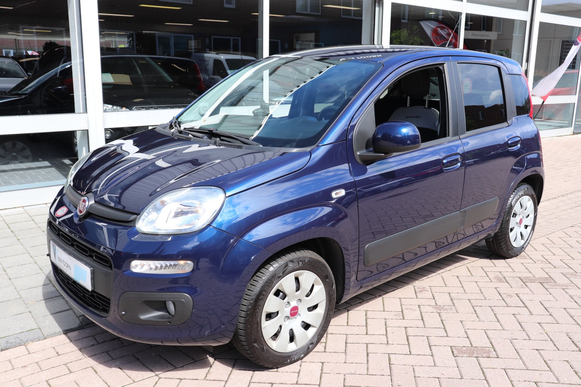 Fiat Panda 0.9 TwinAir Lounge Nette auto, goed onderhouden., Stof, Gebruikt, Panda, Origineel Nederlands