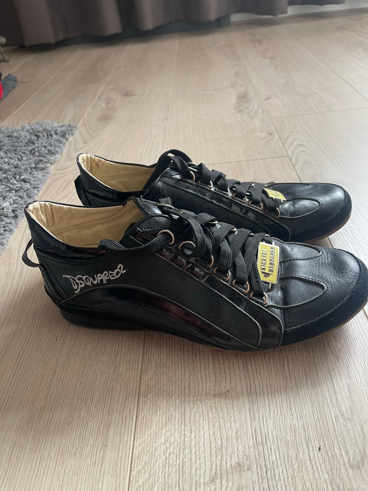 Dsquared2 sneakers maat 42, Ophalen of Verzenden, Gedragen, Zwart, Sneakers of Gympen