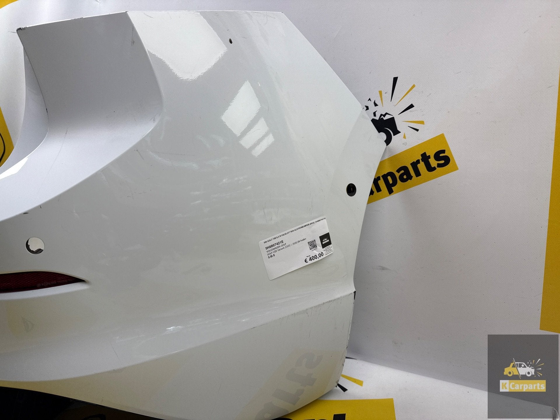 VW GOLF VIII 8.5 R facelift R20 achterbumper 6pdc 5H6807421E, Gebruikt, Volkswagen, Volkswagen AG, Achter