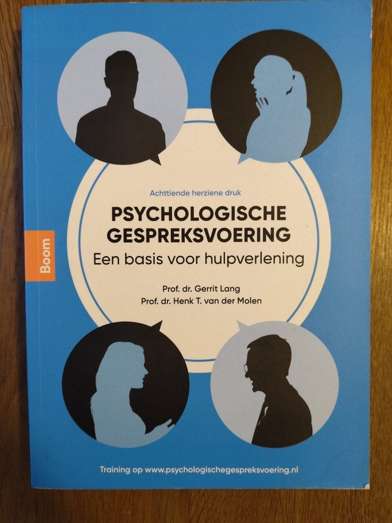 Psychologische gespreksvoering ISBN: 9789024427635, Gelezen, Boom, Gamma, HBO
