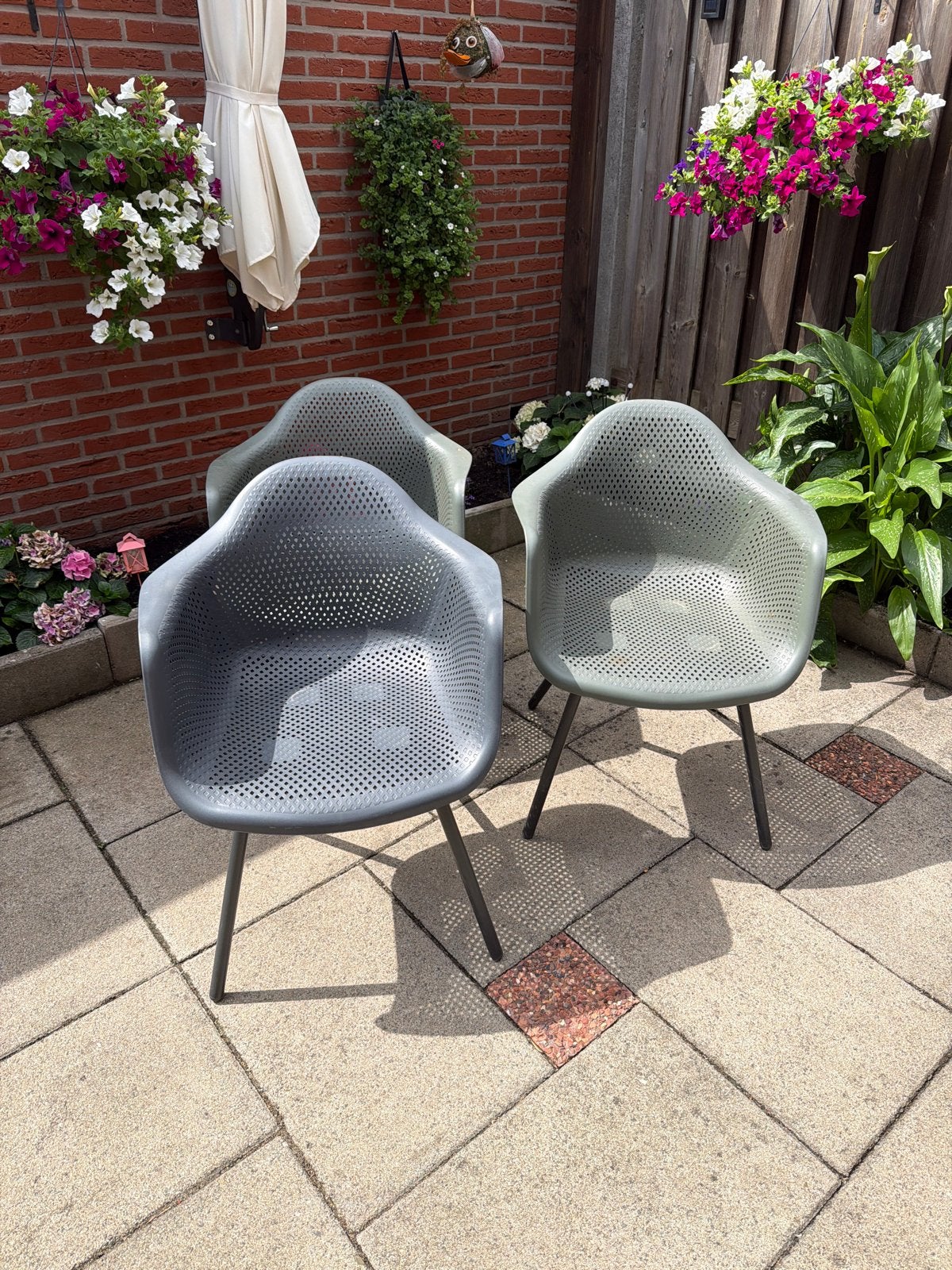 4! Intratuin kuipstoel “mart” 30 per stuk., Ophalen, Gebruikt, Kunststof