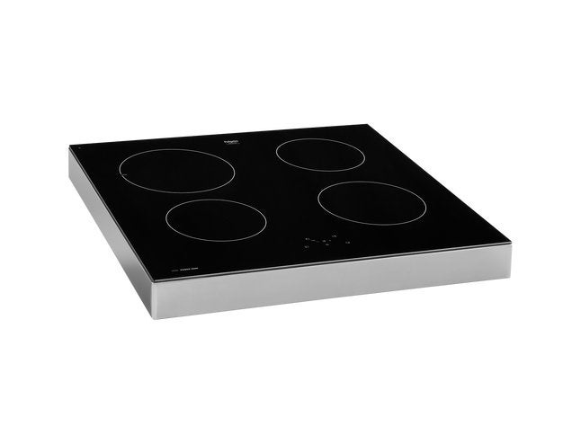 Inductiekookplaat PK1260RVS Pelgrim, Ophalen, 4 kookzones, Zo goed als nieuw, Inductie