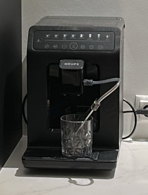 Krups Evidence volautomatisch koffiemachine - Zeer goede sta, Ophalen, Koffiemachine, Koffiebonen, Zo goed als nieuw