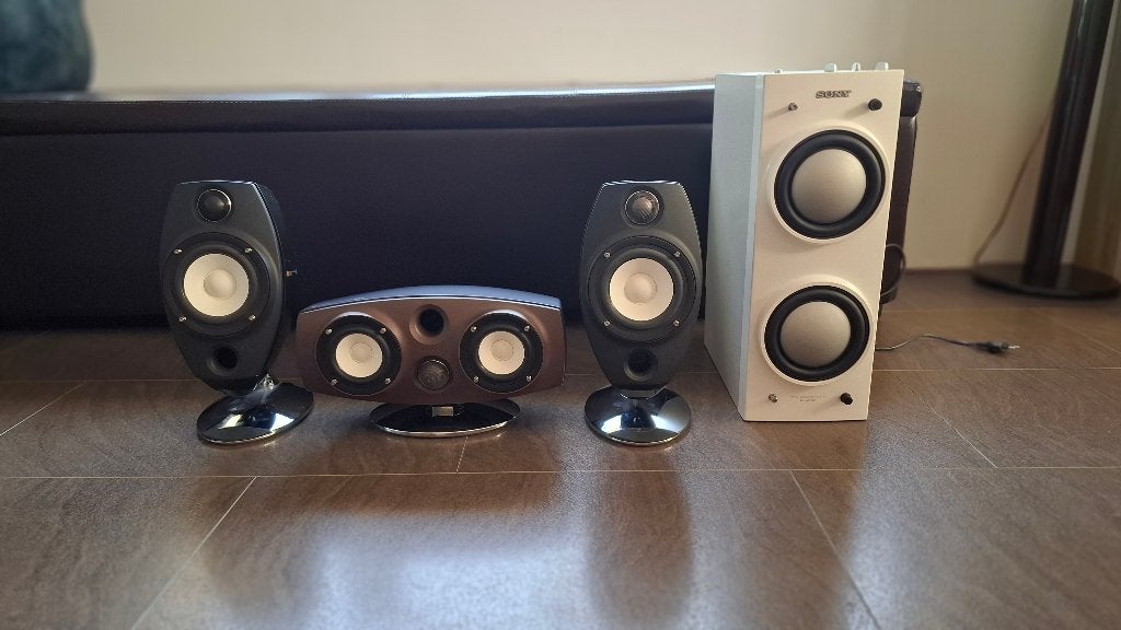 Sony Speaker set High End SS-LA500ED / SS-LA505ED / SA-WD200, Audio, Tv en Foto, Luidsprekers, 120 tot 150 watt, Speakerset, Zo goed als nieuw