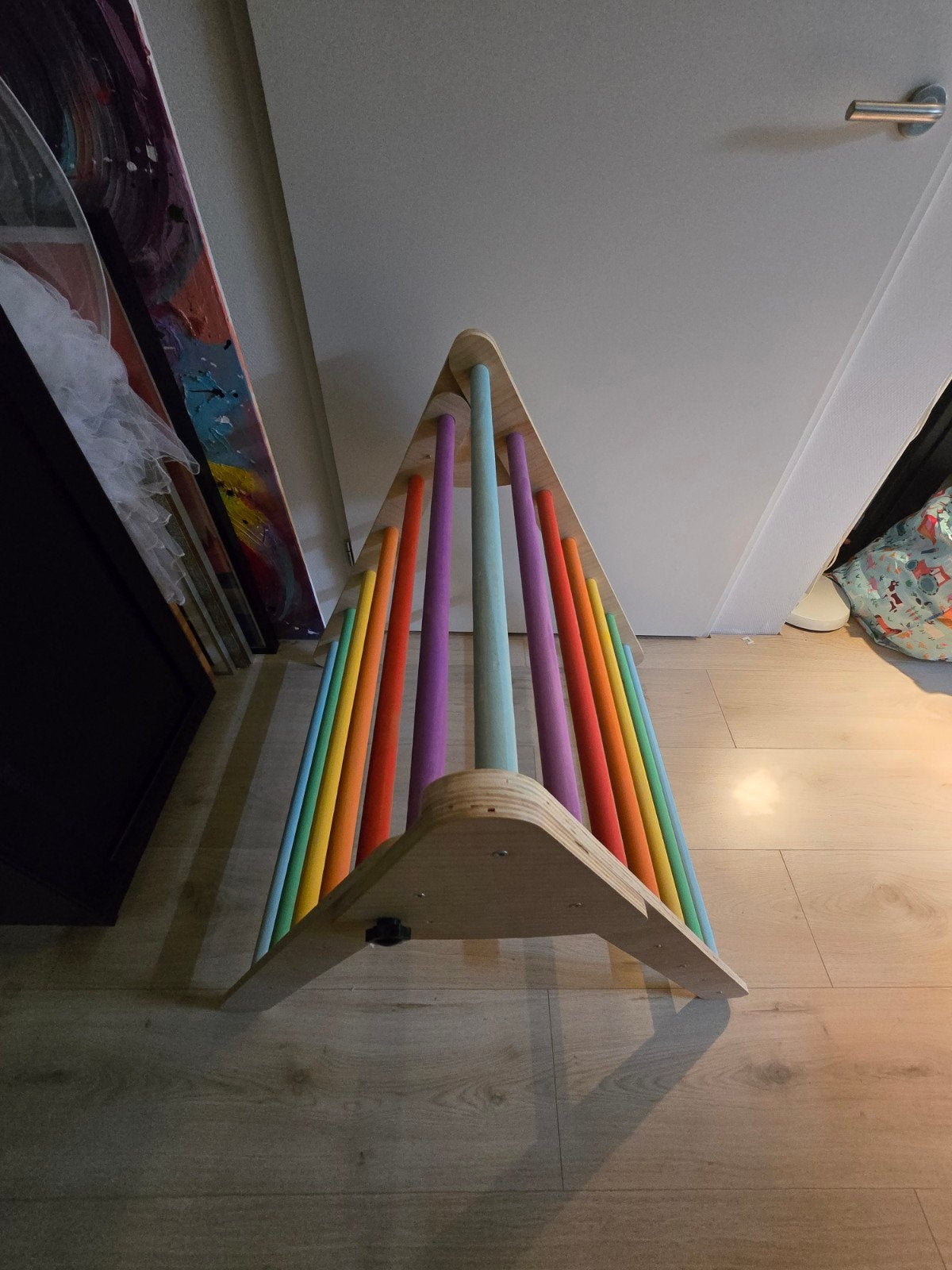 Klimrek met glijbaan en klimwand voor kinderen, Kinderen en Baby's, Ophalen, Gebruikt, Klimwand