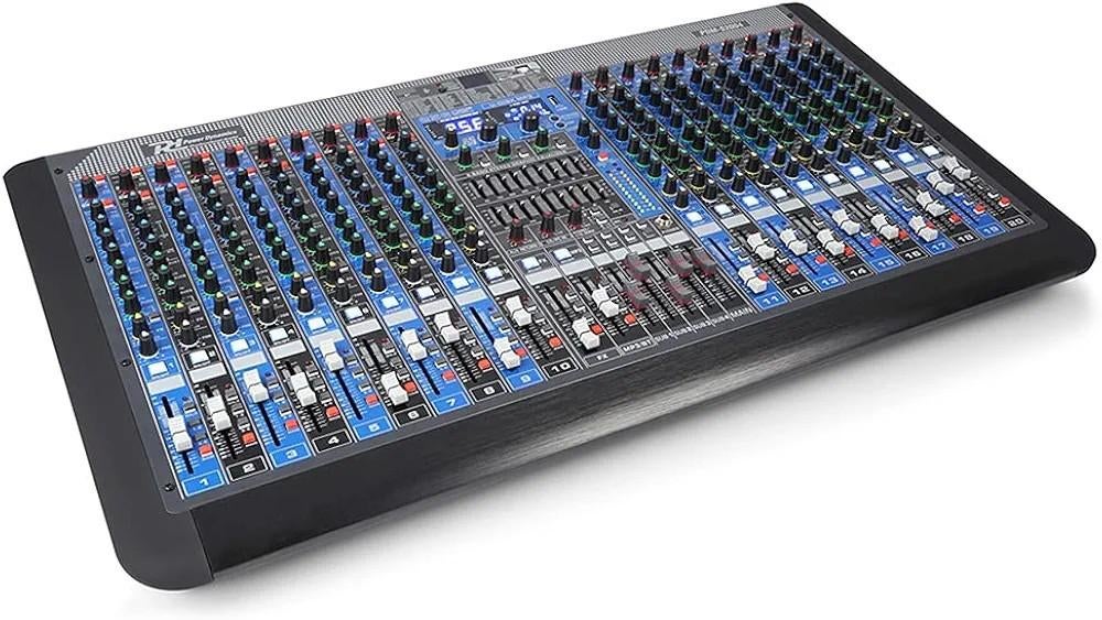 Power Dynamics PDM-S2004 20-Kanaals Mixer met MP3/DSP/USB/BT, Muziek en Instrumenten, Mengpanelen, Ophalen of Verzenden, Nieuw