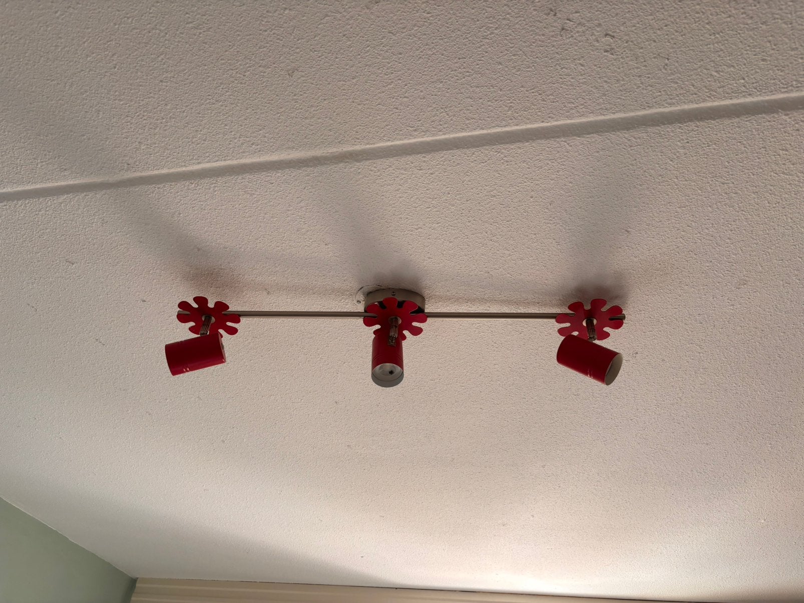 Plafondlamp, Ophalen of Verzenden, Roze, Zo goed als nieuw, Plafondlamp