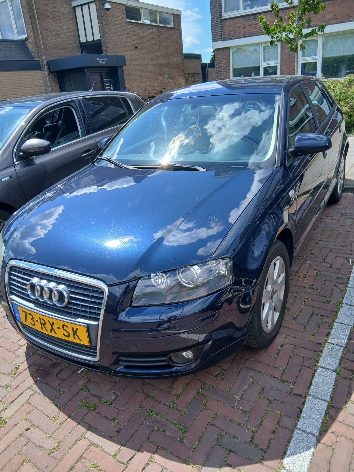 Audi A3 1.6 Sportback 75KW AUT 2005 Blauw, Auto's, Audi, 680 kg, 4 cilinders, Blauw, 1200 kg