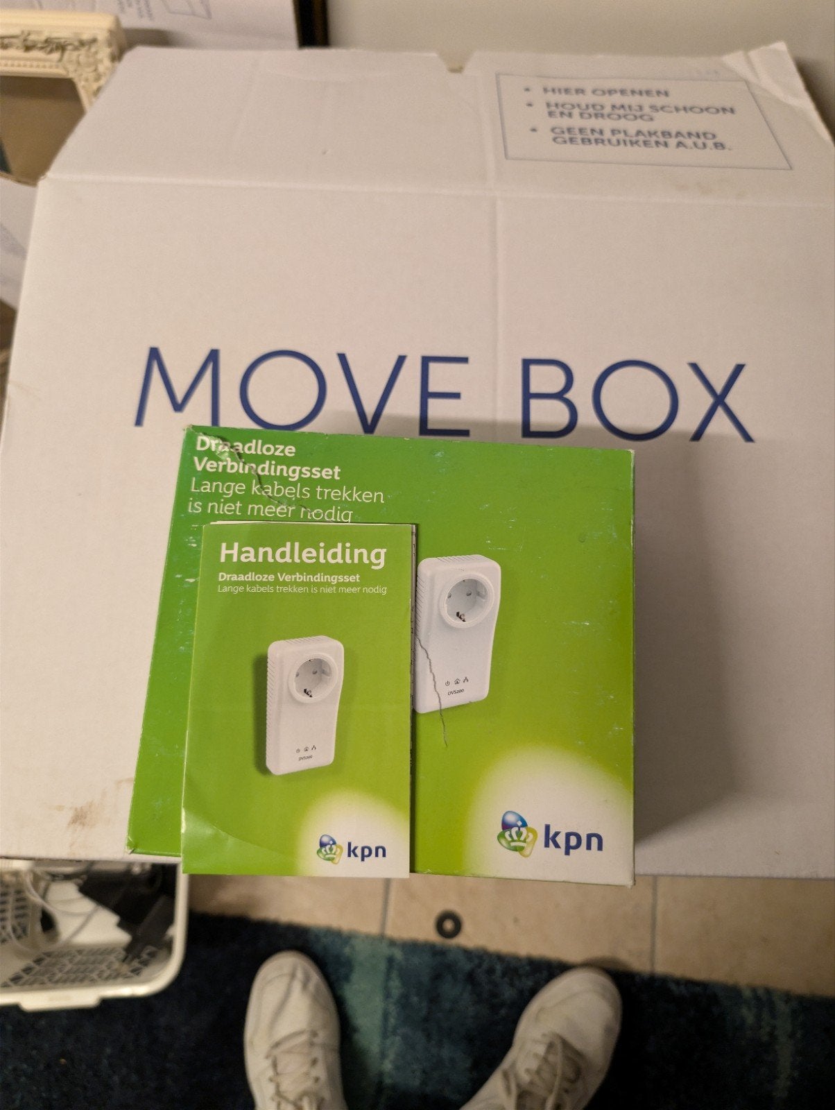 KPN Draadloze Verbindingsset - Geen kabels meer nodig, Ophalen of Verzenden, Zo goed als nieuw