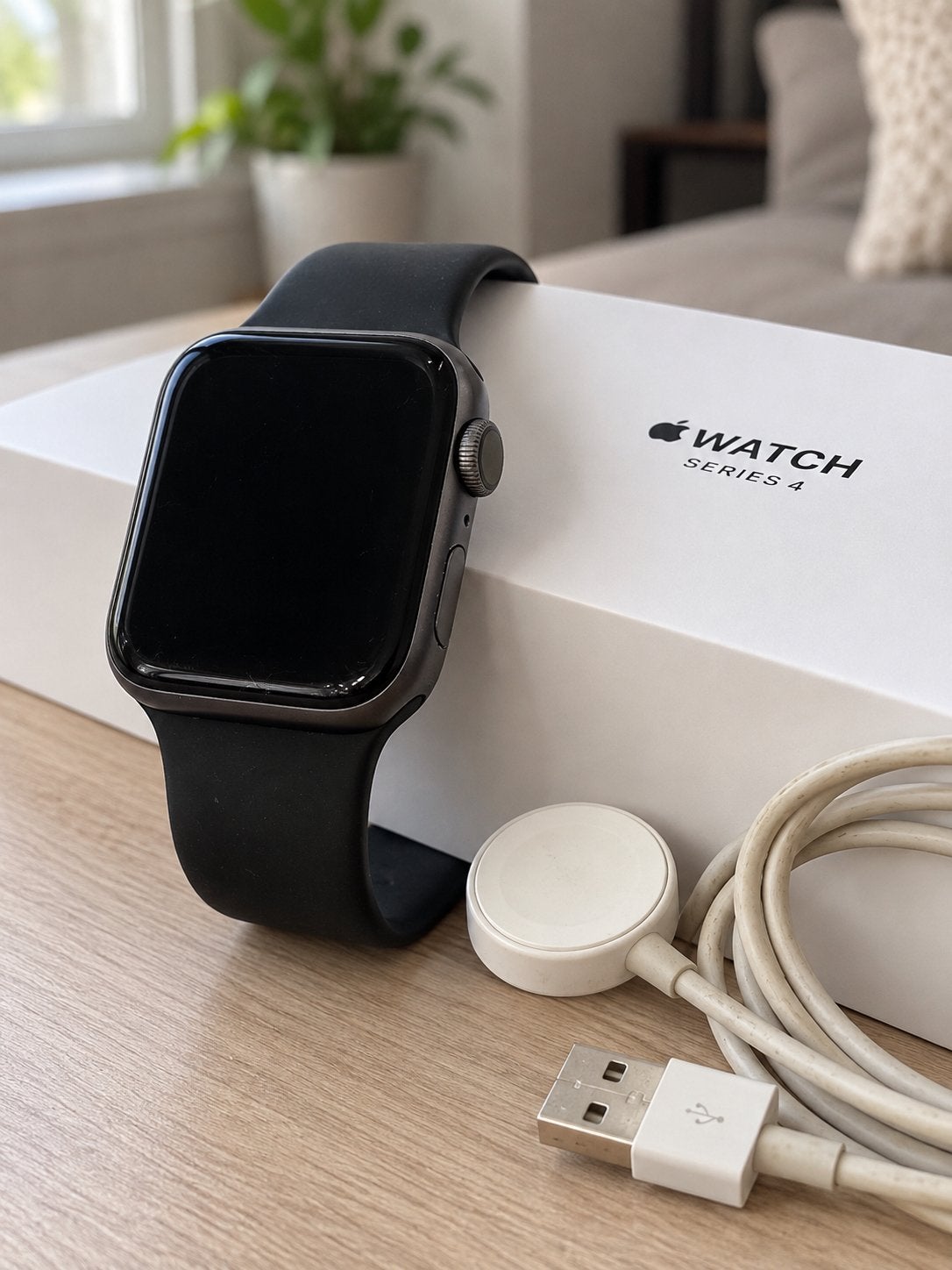 Apple Watch Series 4 - 44 mm - zwart