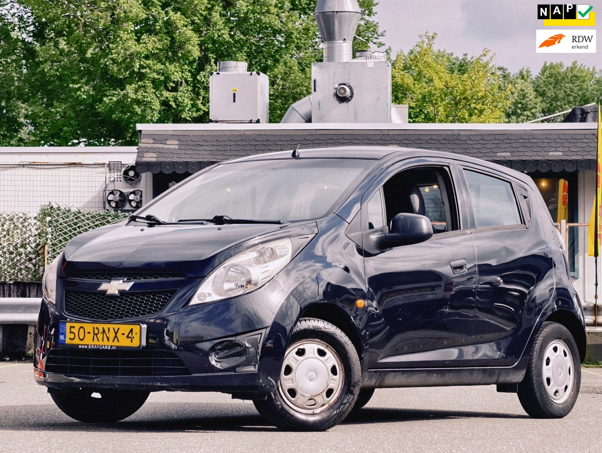 Chevrolet Spark 1.0 16V LE-NAP-NIEUW APK, Auto's, Voorwielaandrijving, Stof, Gebruikt, 4 cilinders
