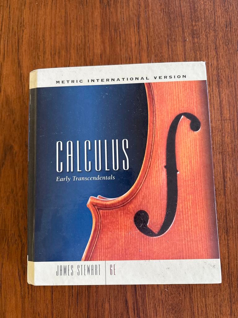 Calculus: Early Transcendentals - James Stewart, Boeken, Studieboeken en Cursussen, Ophalen of Verzenden, Beta, Gelezen, WO