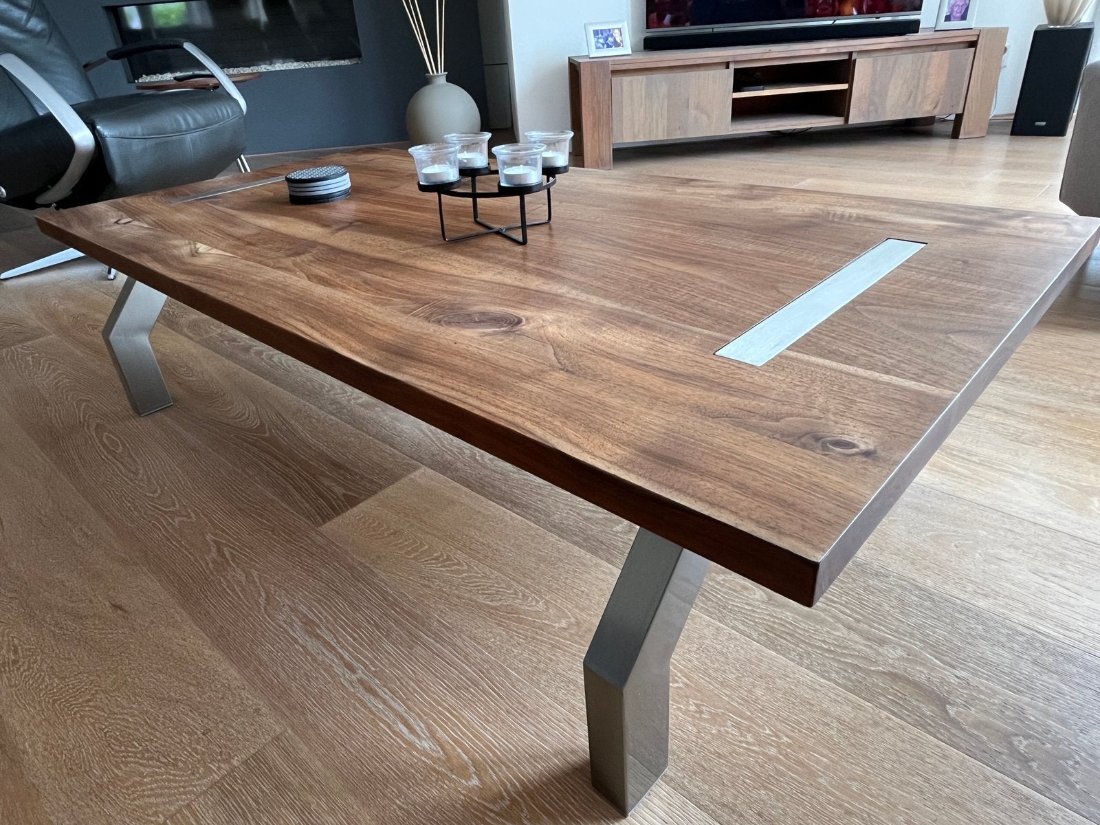 Salontafel, 100 tot 150 cm, 50 tot 100 cm, Zo goed als nieuw, Modern