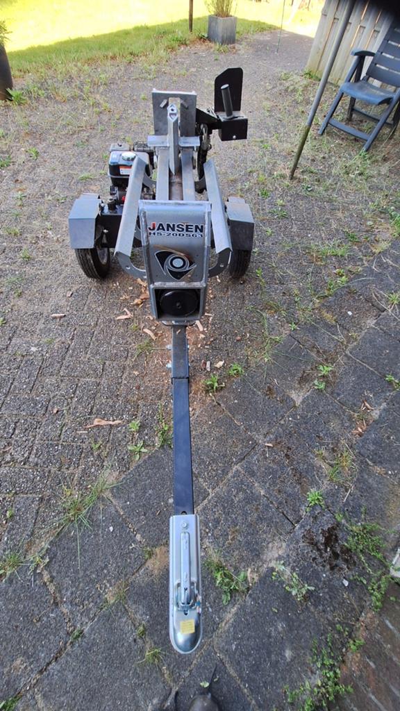 Jansen HS-20DS63 Benzine Houtklover - Zo goed als nieuw, Ophalen, Benzine, Jansen, Liggend