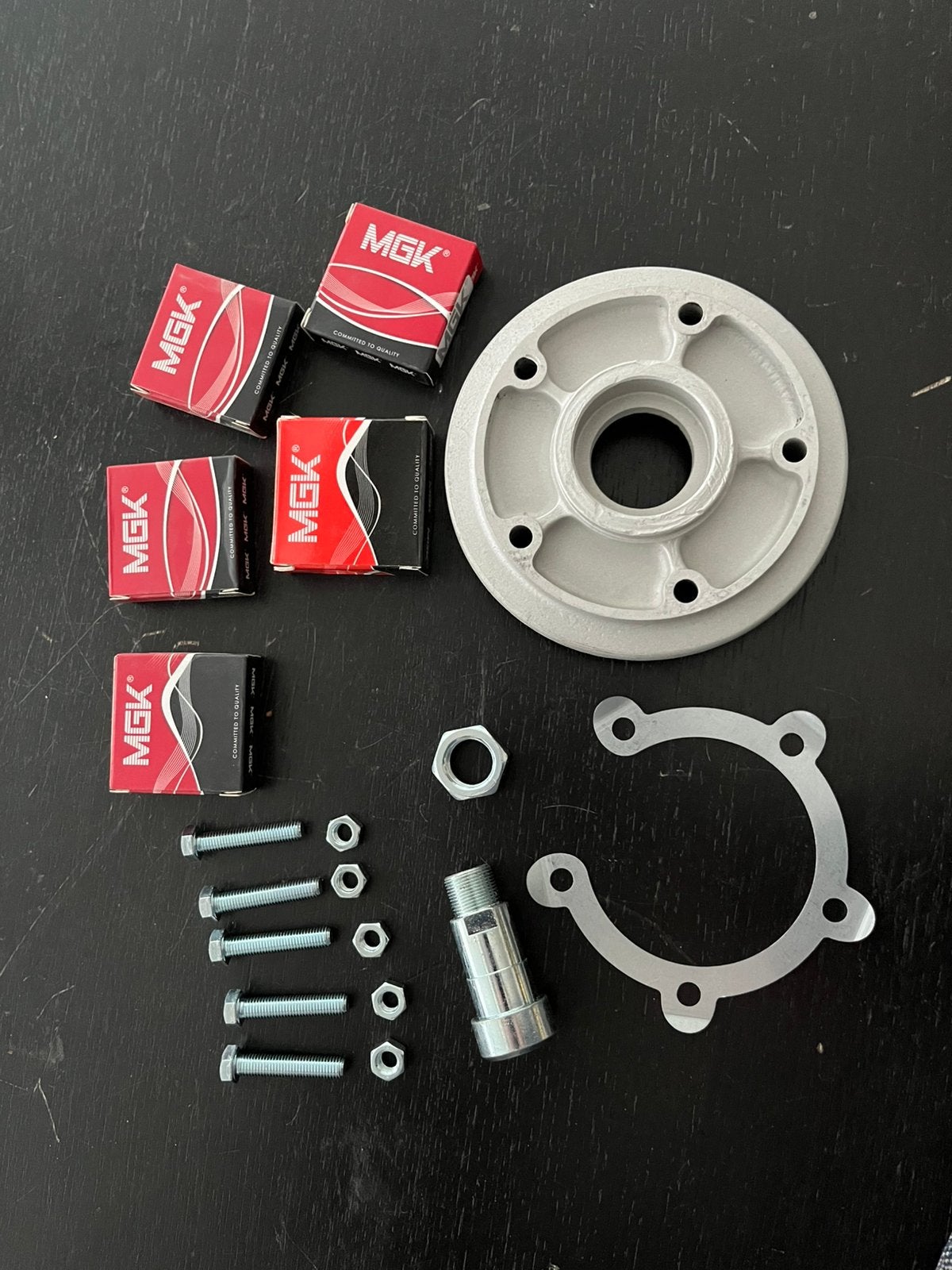 Tandwiel drager compleet met nieuwe wiellagers, Verzenden, Nieuw, Frame