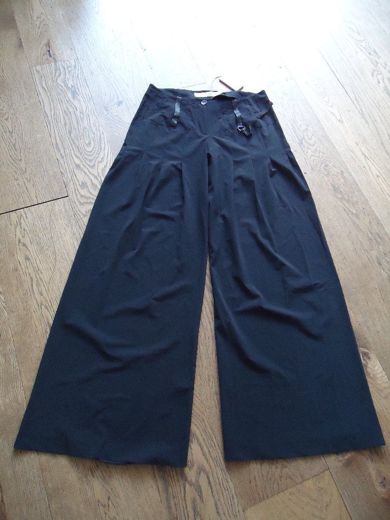 Nieuwe zwarte Marithe Fr Girbaud broek maat 36, Zwart, Nieuw, Ophalen of Verzenden, Marithe Francois Girbaud