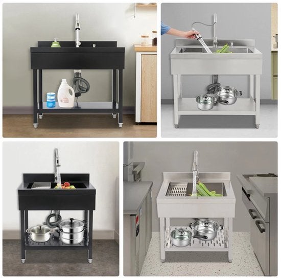 Keukenspoelbak – Spoelbak – Wastafel – Gootsteen – Wasbak, Corvance B.V., Verzenden, Nieuw, Corvancebol@gmail.com