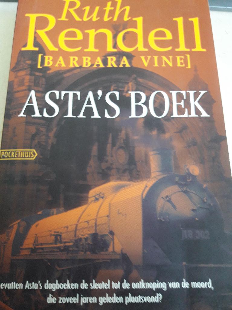 Ruth Rendell-Asta's boek (Z178-20), Ophalen of Verzenden, Zo goed als nieuw