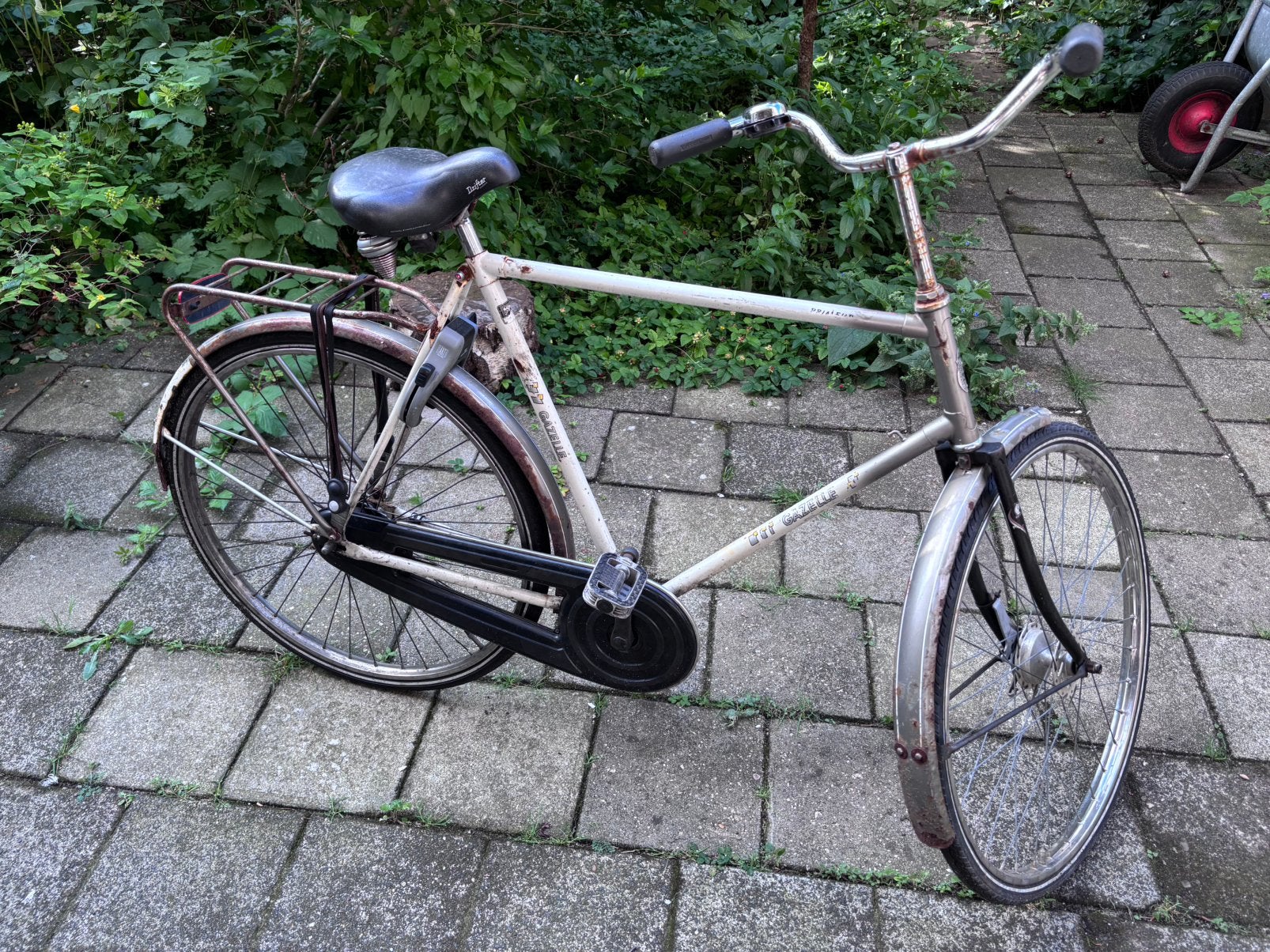 Gazelle fiets heren, Fietsen en Brommers, Fietsen | Oldtimers, Ophalen, Terugtraprem, Jaren '60 of nieuwer
