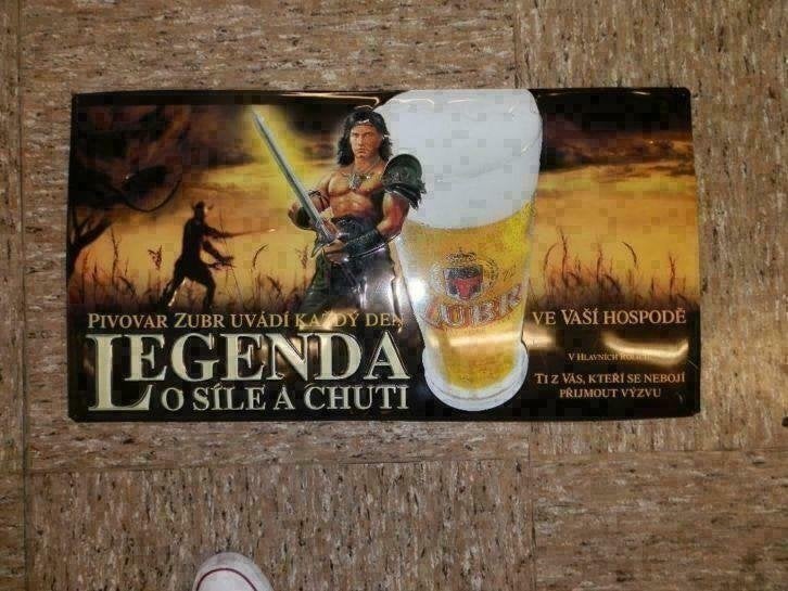 Legenda zelda emaille bord, Pandjeshuis Harlingen, Ophalen of Verzenden, Gebruikt