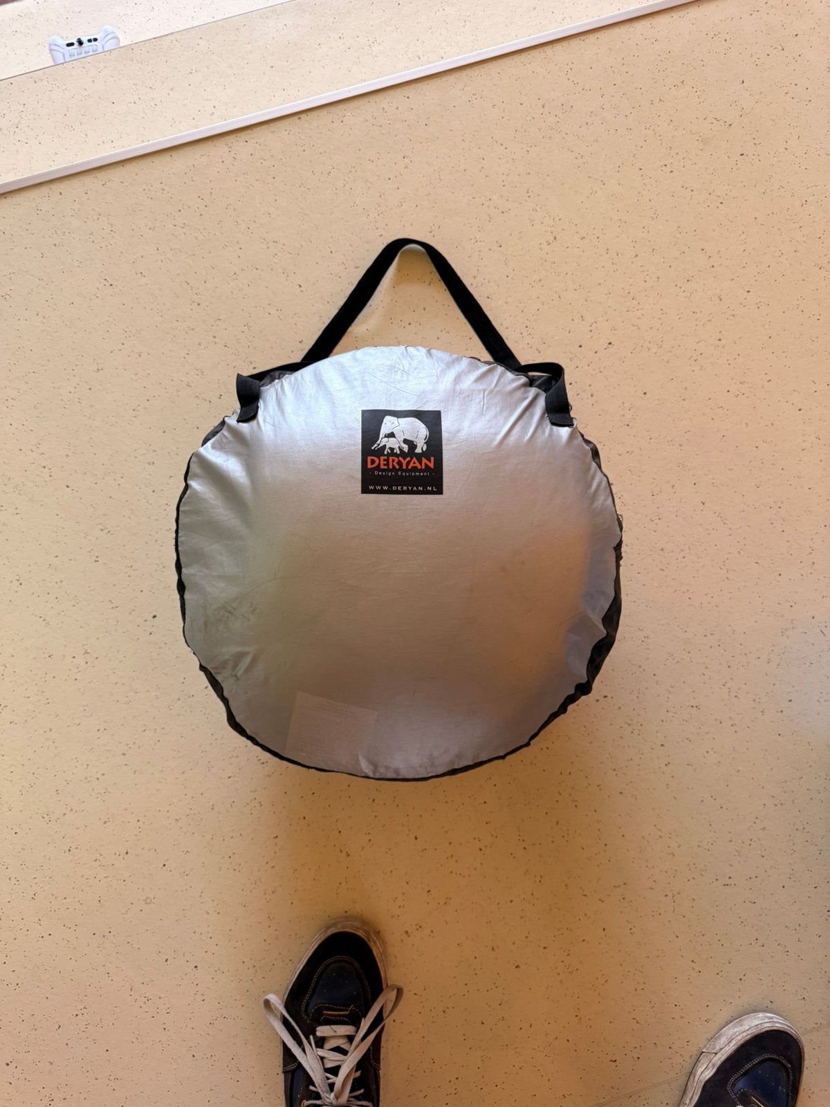 Deryan pop-up campingbedje / reisbedje met draagtas, Ophalen, Gebruikt, Campingmeubel-accessoire