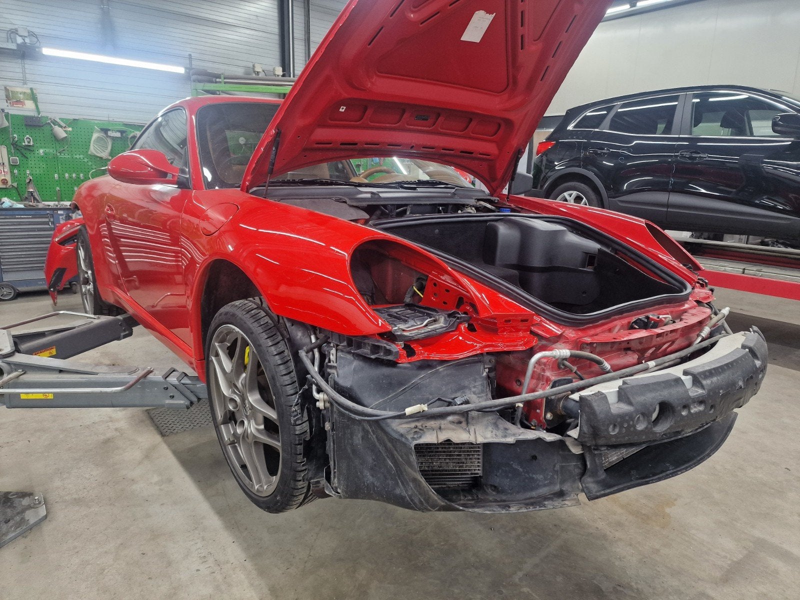 Voorscherm rechts Porsche 911 997.2, Ophalen, Gebruikt, Porsche, Spatbord