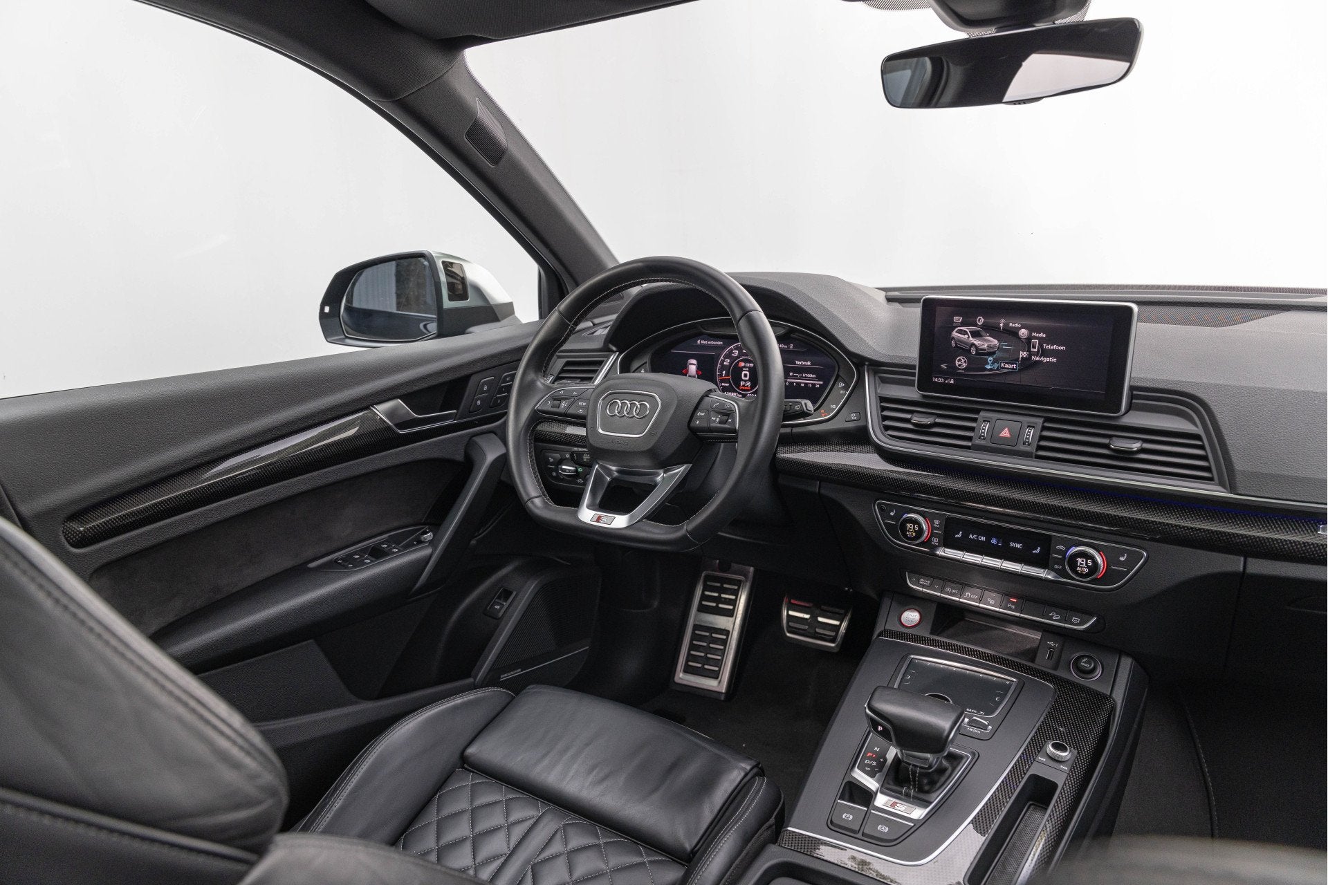 Audi SQ5 3.0 TFSI 354pk Quattro Pano Luchtv. Standkachel B&O, Auto's, Automaat, Gebruikt, Euro 6, 2995 cc