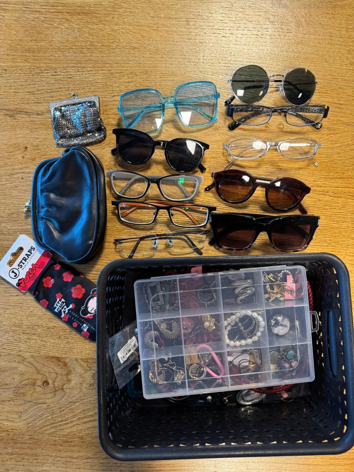 Partij sieraden mix oud en nieuw ook accessoires, Ophalen of Verzenden, Zo goed als nieuw, Overige kleuren, Overige materialen